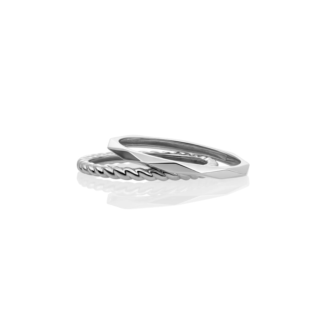 Basic Additional Ringen Stack | Zilver