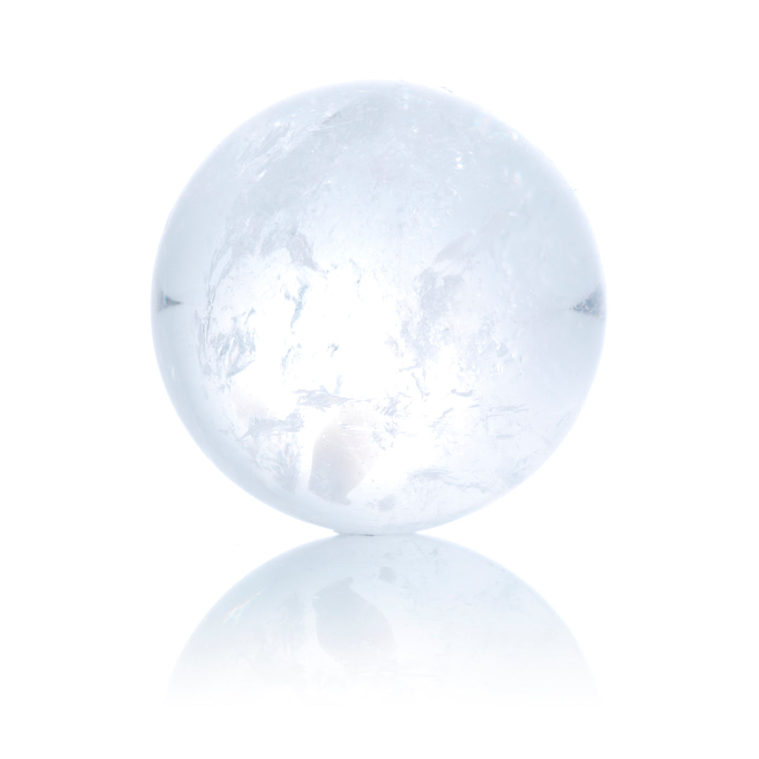 Mountain Crystal - 14mm gepolijst - Sparkling Jewels