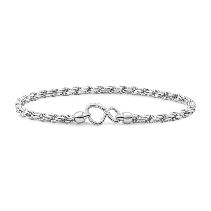 Rope Chain armband Zilver | SparkLinks