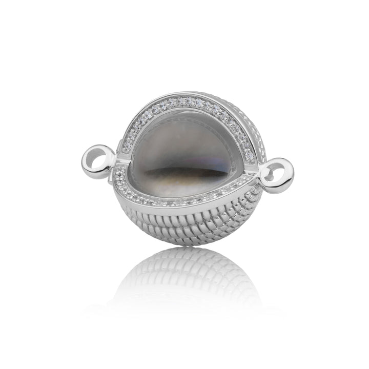 Starburst - Crystal Gepolijst, 14mm armband pendant - Sparkling Jewels